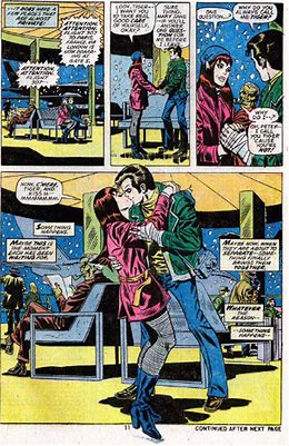 peter and mj kiss